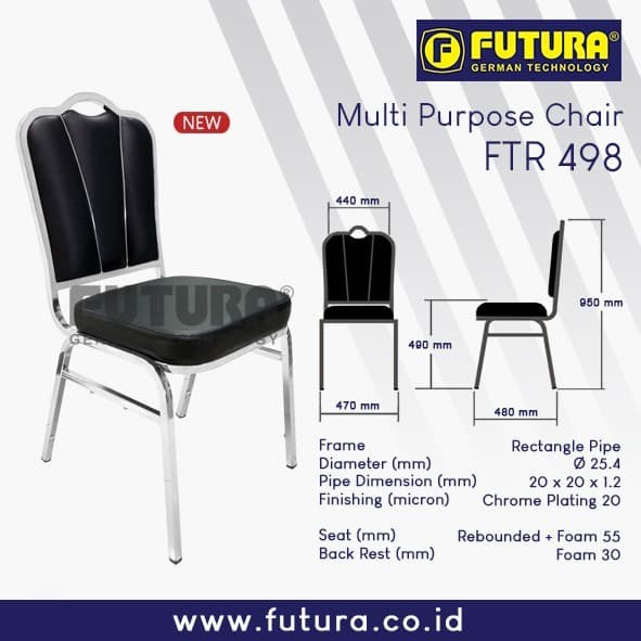 Kursi Susun Futura FTR 498 Oscar